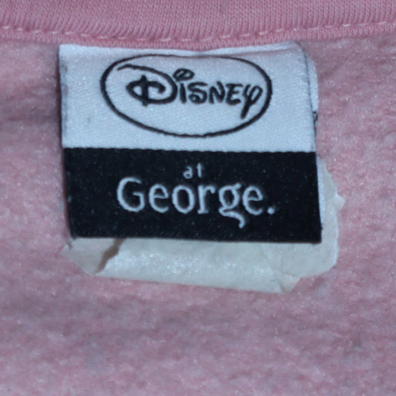 Disney x George Pink Mickey & Minnie Travel Sweatshirt Women L - Image 6