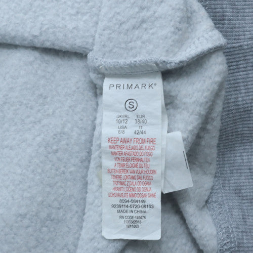 Disney x Primark Women's Grey Mickey Sweatshirt Size S 10/12 Crew Neck Pullover - Image 5