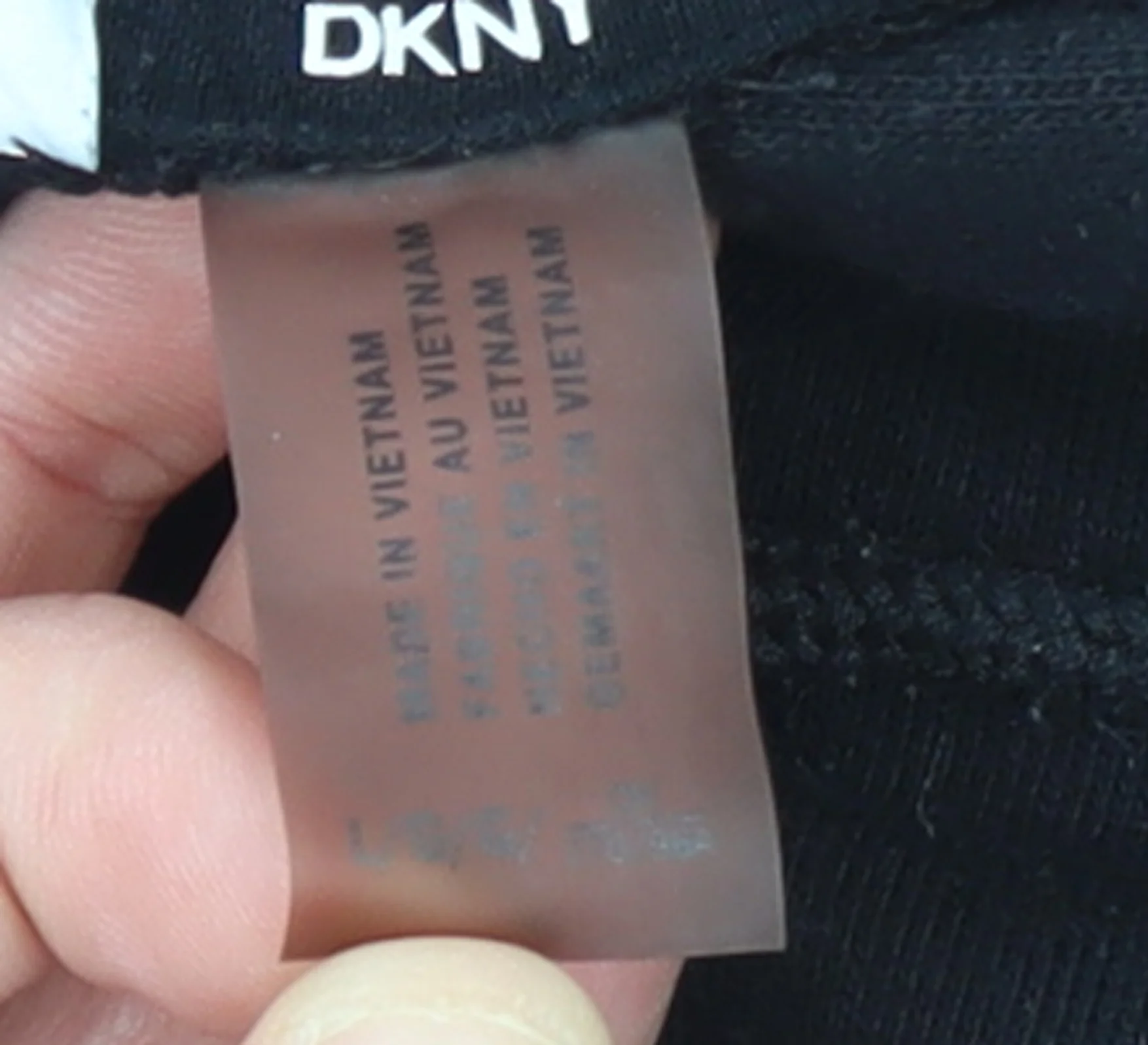 DKNY Sport Women's Black Cropped Hoodie Size L Cotton Blend - Image 5
