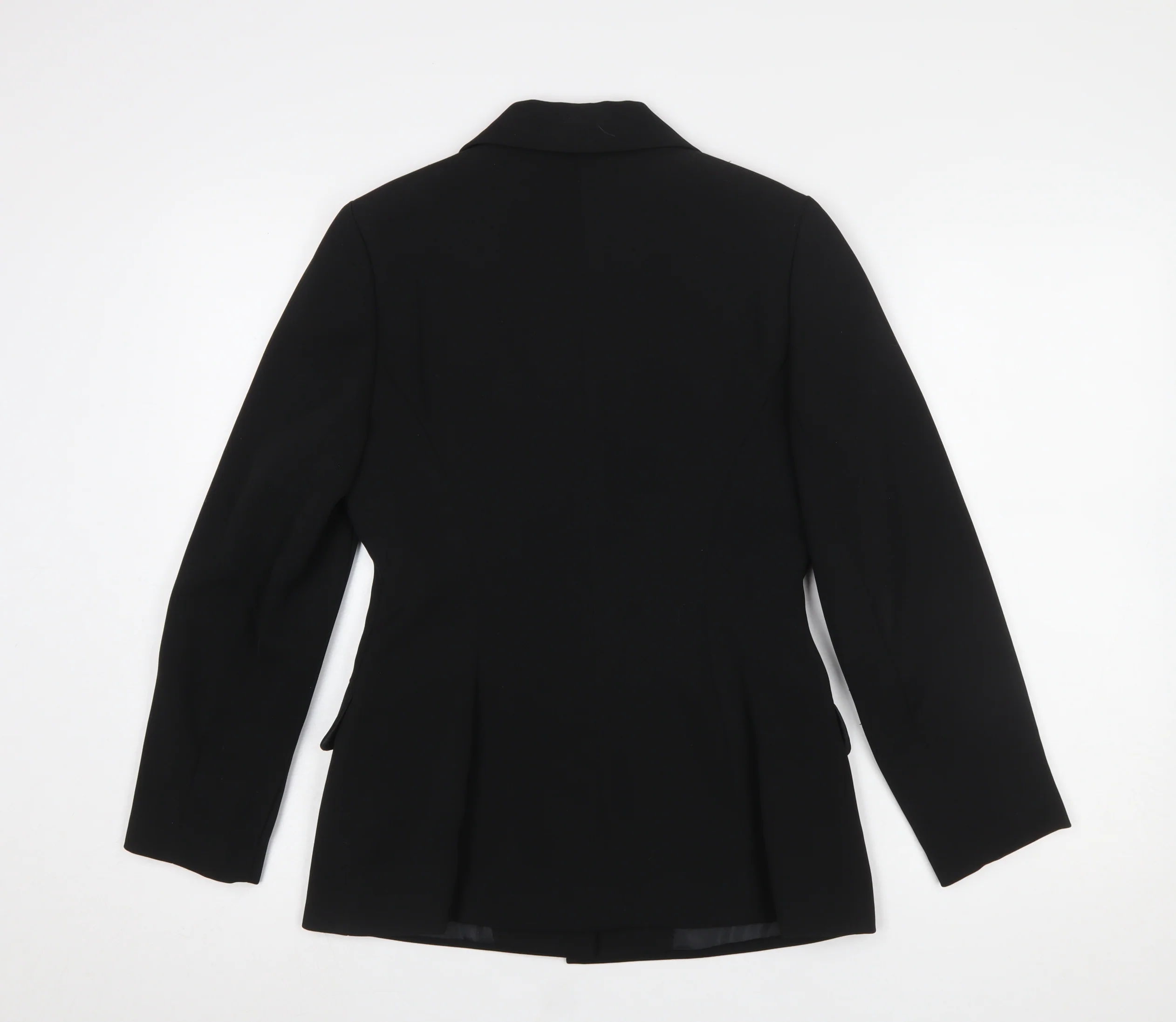 Dorothy Perkins Petites Black Single-Breasted Blazer UK 8 - Image 3