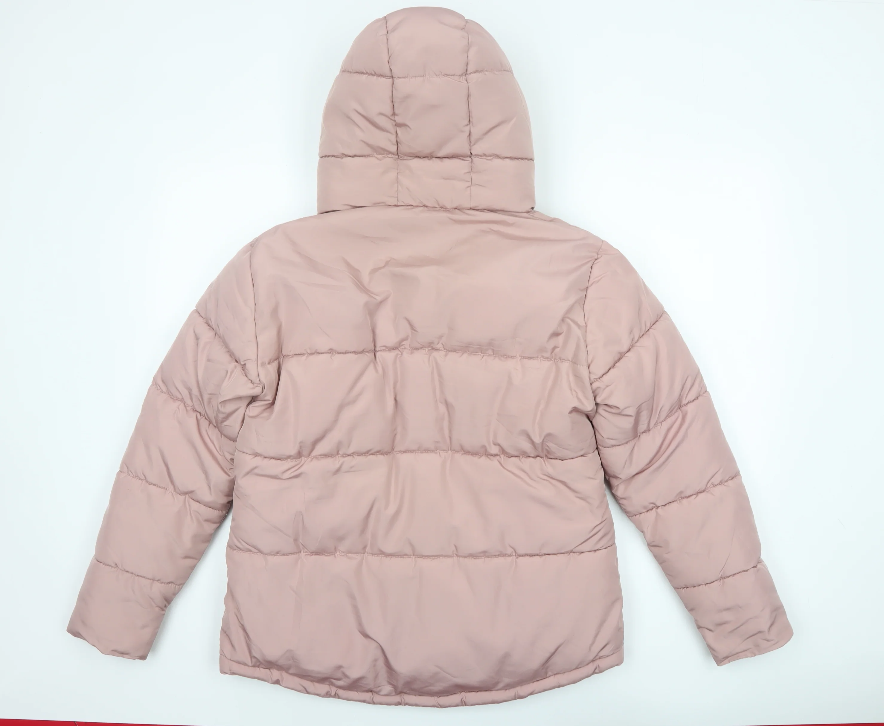 Dorothy Perkins Women Pink Puffer Jacket Hooded UK 12 Winter Coat - Image 3