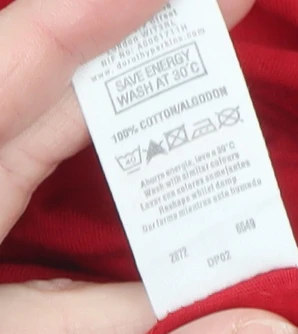 Dorothy Perkins Women’s Red A-Line Knee Length Cotton Dress Size 12 - Image 5