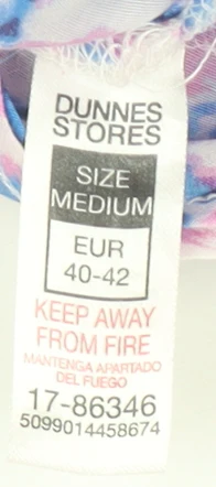 Dunnes Stores Women’s Pink Geometric Midi A-Line Dress Size 14 - Image 5