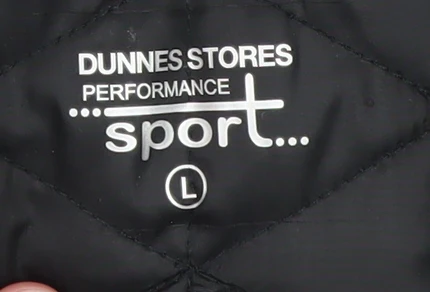 Dunnes Stores Womens Black L Quilted Hooded Puffer Jacket - Image 4