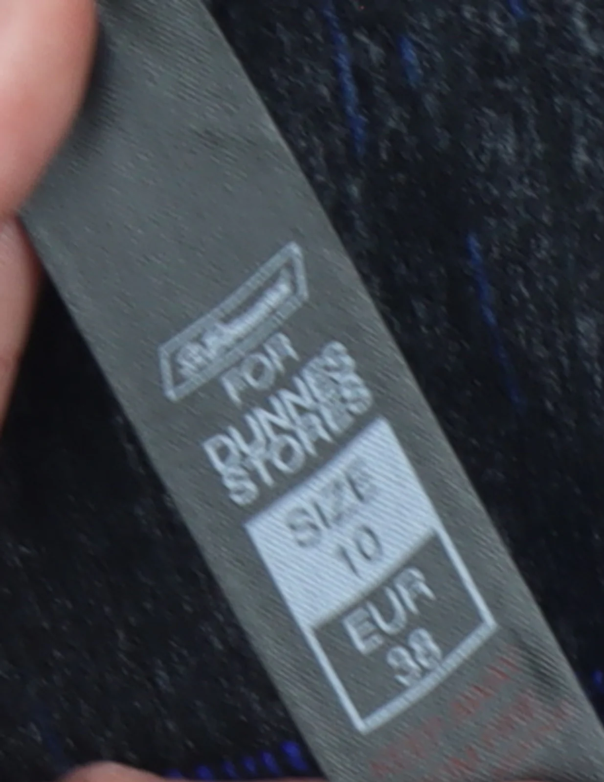 Dunnes Stores Womens Blue Slim Fit Track Jacket Size 10 - Image 4