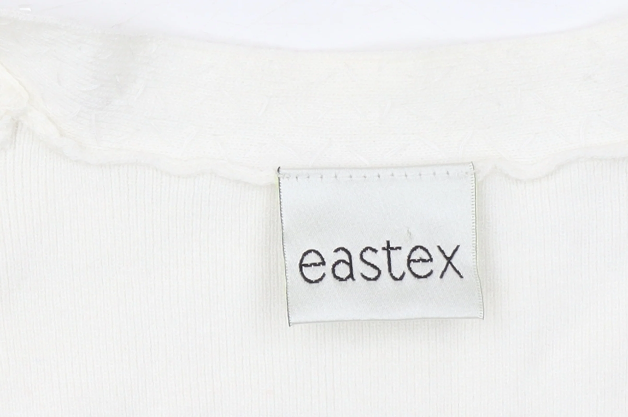 Eastex Women Ivory Size 10 Tie Front Long Sleeve Cardigan - Image 4