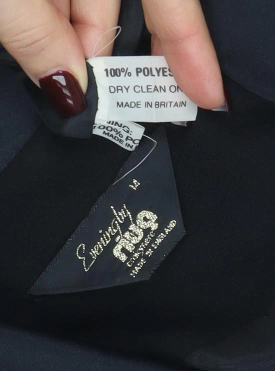 Eastex Women's Black Size 14 Shawl Collar Tuxedo Blazer - Image 4