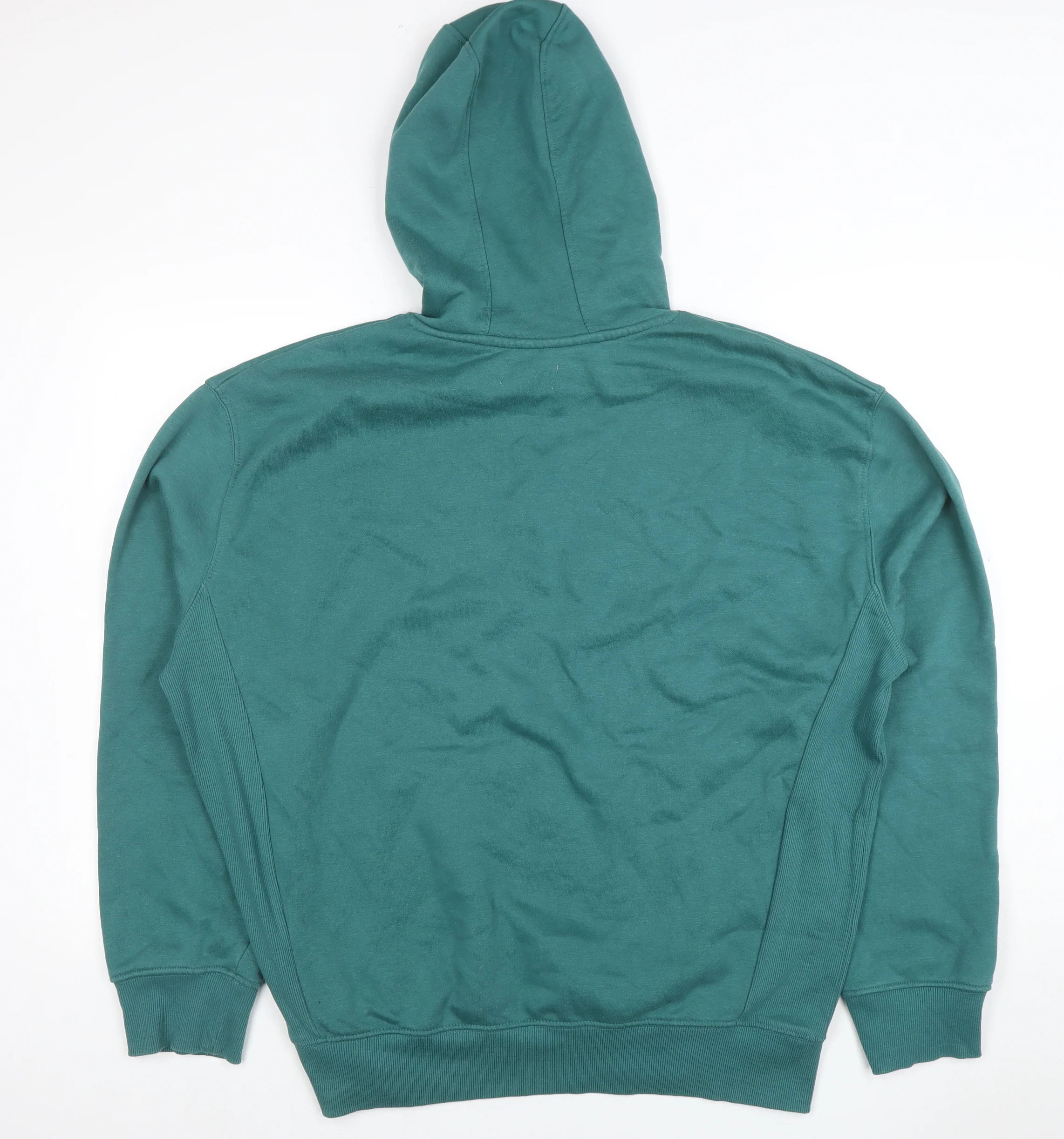 EASY Men's Green Pullover Hoodie Large Sports Club Logo - Image 3