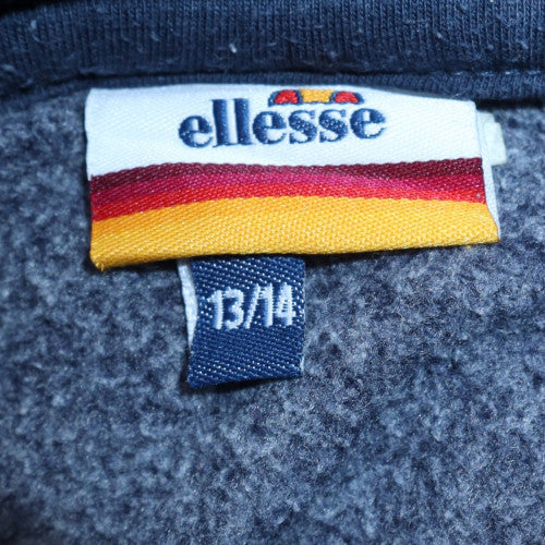 Ellesse Boys Blue Pullover Hoodie 13-14 Years Cotton Blend Logo Design - Image 6
