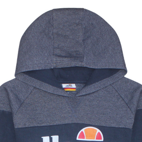 Ellesse Boys Blue Pullover Hoodie 13-14 Years Cotton Blend Logo Design - Image 8