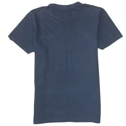 Ellesse Men’s Blue Cotton Short Sleeve Crew Neck Logo T-Shirt Size S - Image 4