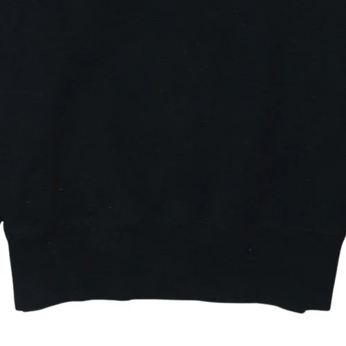 Ellesse Men's Black Crew Neck Pullover Sweatshirt M - Image 7
