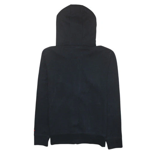 Ellesse Men's Black Full Zip Hoodie S Regular Logo Style - Image 4