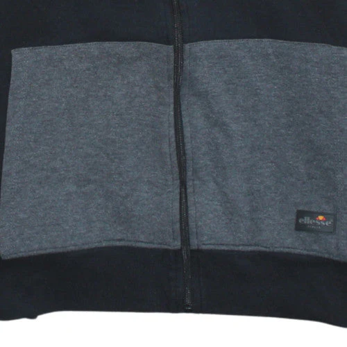 Ellesse Men's Black Full Zip Hoodie S Regular Logo Style - Image 8