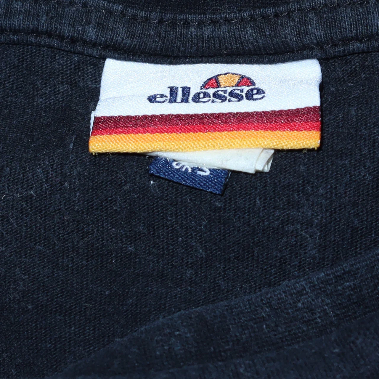 Ellesse Men's Black Short Sleeve Crew Neck Logo T-Shirt Size S - Image 5