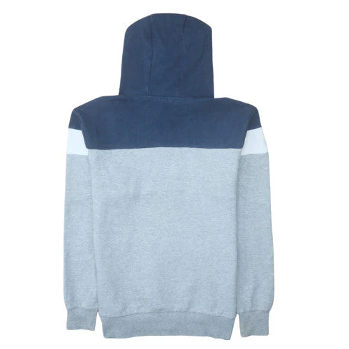 Ellesse Men's Blue & Grey Pullover Hoodie Size M Sports Graphic - Image 4