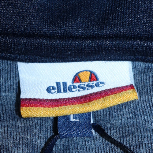 Ellesse Men's Blue Pullover Hoodie L Logo Sports Sweatshirt - Image 5
