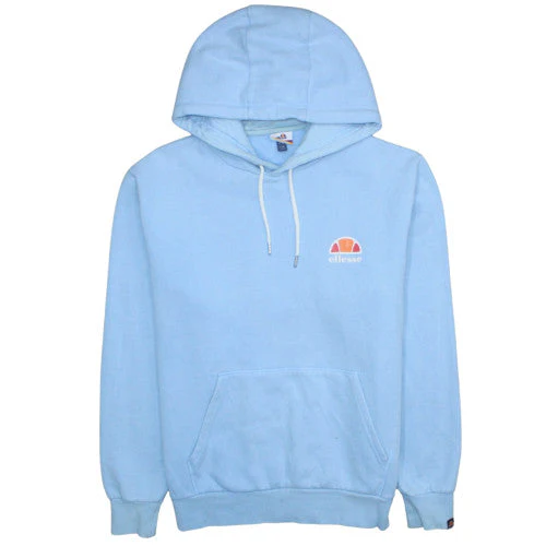 Ellesse Mens Blue Pullover Hoodie M Hooded Sweatshirt Fleece