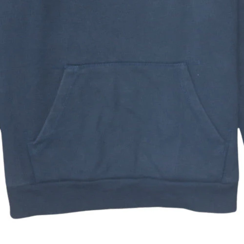 Ellesse Men's Blue Pullover Hoodie S Regular Fit Logo Fleece - Image 8