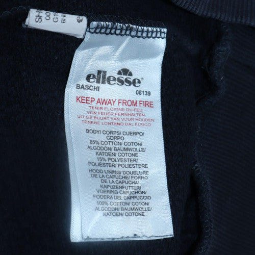 Ellesse Men's Blue Pullover Hoodie Small Retro Sportswear - Image 6