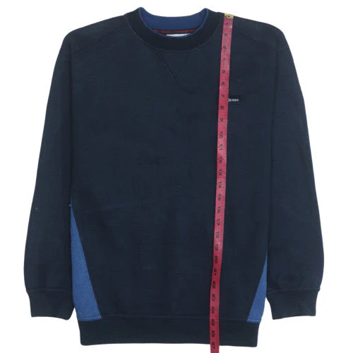 Ellesse Men's Blue Pullover Sweatshirt M Regular Fit Crew Neck - Image 3