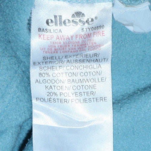 Ellesse Men's Blue XL 1/2 Zip Hoodie Sweatshirt Retro Sportswear - Image 6