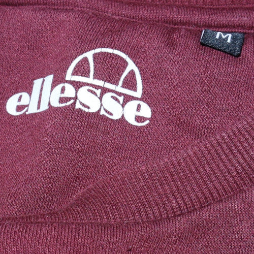 Ellesse Men's Brown Logo Pullover Sweatshirt Size M Crew Neck - Image 6