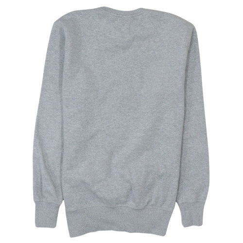 Ellesse Mens Grey Crew Neck Sweatshirt S Classic Logo Pullover - Image 4