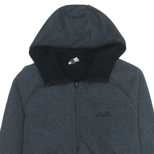 Ellesse Men's Grey Full Zip Hoodie L Hooded Sweatshirt - Image 8