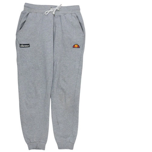 Ellesse Men's Grey Jogger Sweatpants Size M Cotton Blend Tapered Fit