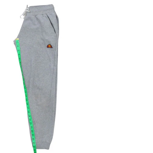 Ellesse Men's Grey Jogger Sweatpants Size M Cotton Blend Tapered Fit - Image 3