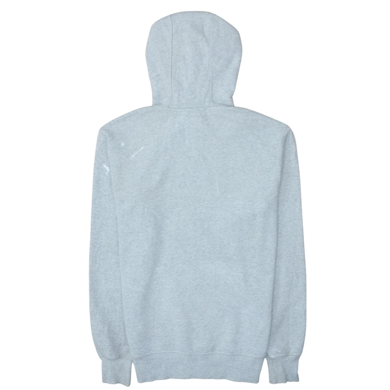 Ellesse Men's Grey Pullover Hoodie M Regular Fit Graphic Logo - Image 4