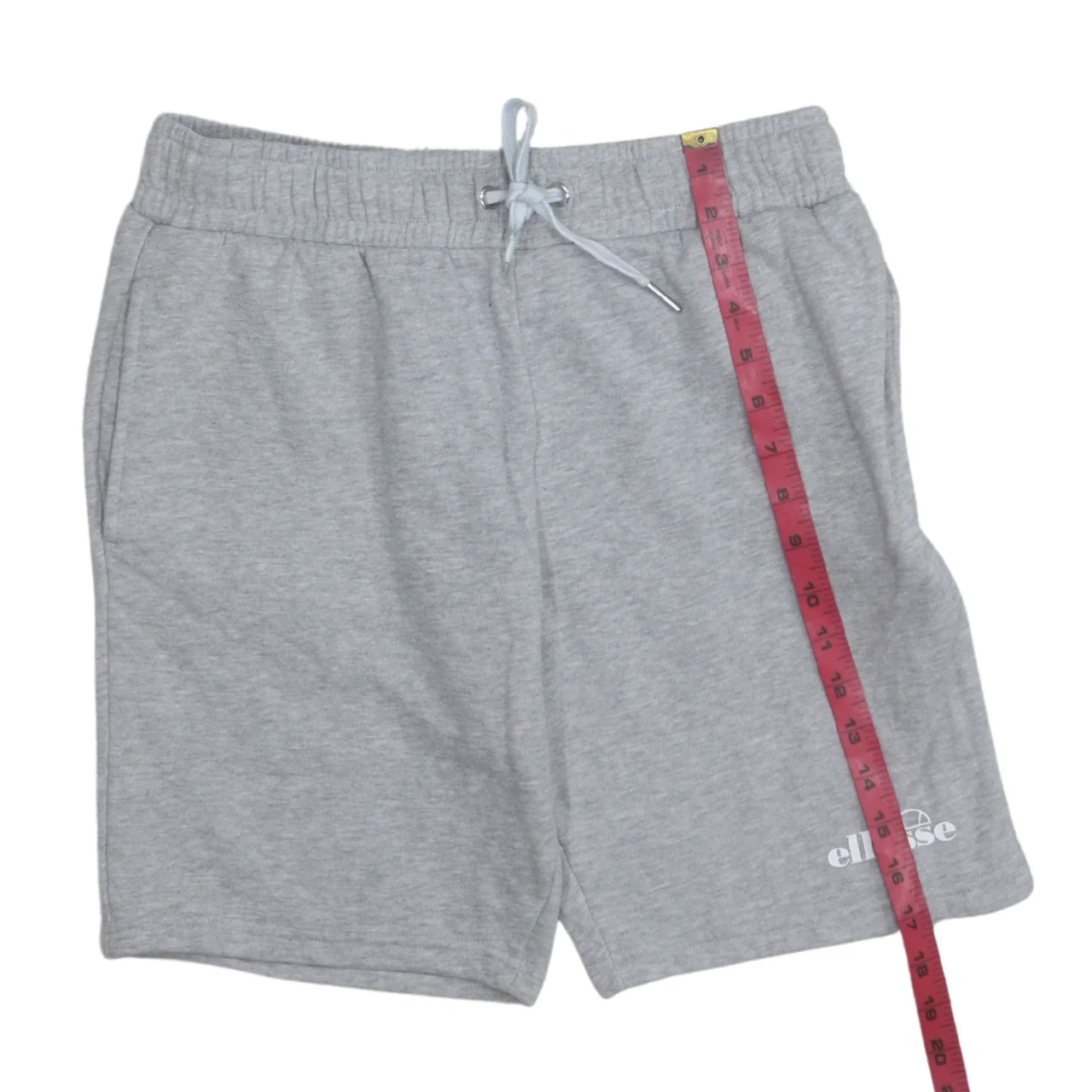 Ellesse Men's Grey Sweat Shorts Size S Elastic Waist Casual - Image 2