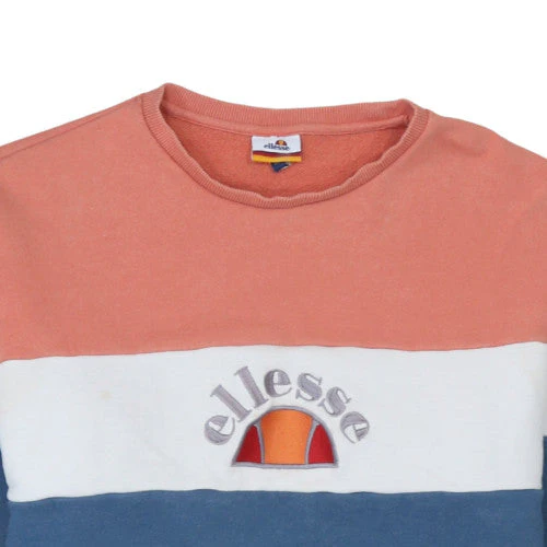 Ellesse Men's Multicoloured Crew Neck Pullover Sweatshirt Size M - Image 8