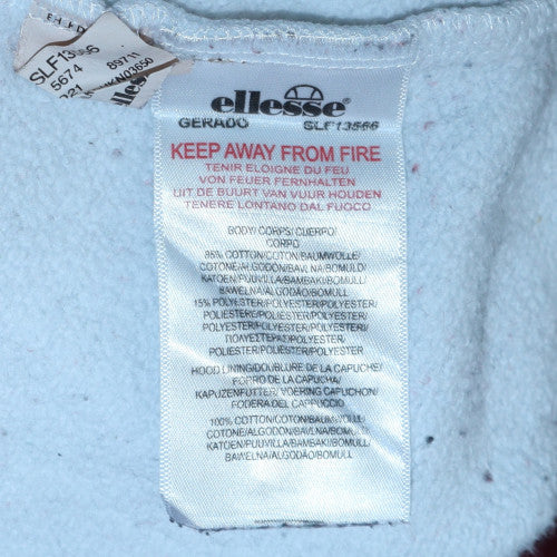 Ellesse Men's Multicoloured Pullover Hoodie Size M Fleece Logo Sweatshirt - Image 6
