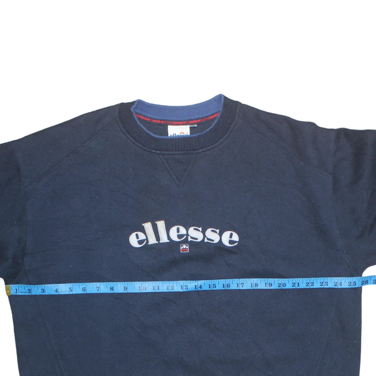Ellesse Men's Navy Blue XL Crew Neck Pullover Sweatshirt - Image 3