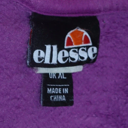 Ellesse Mens Purple Crew Neck Sweatshirt XL Cotton Blend - Image 5