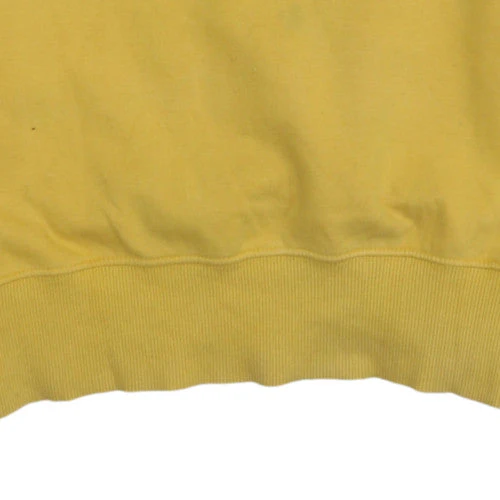 Ellesse Mens Yellow Crew Neck Pullover Sweatshirt Size S - Image 7