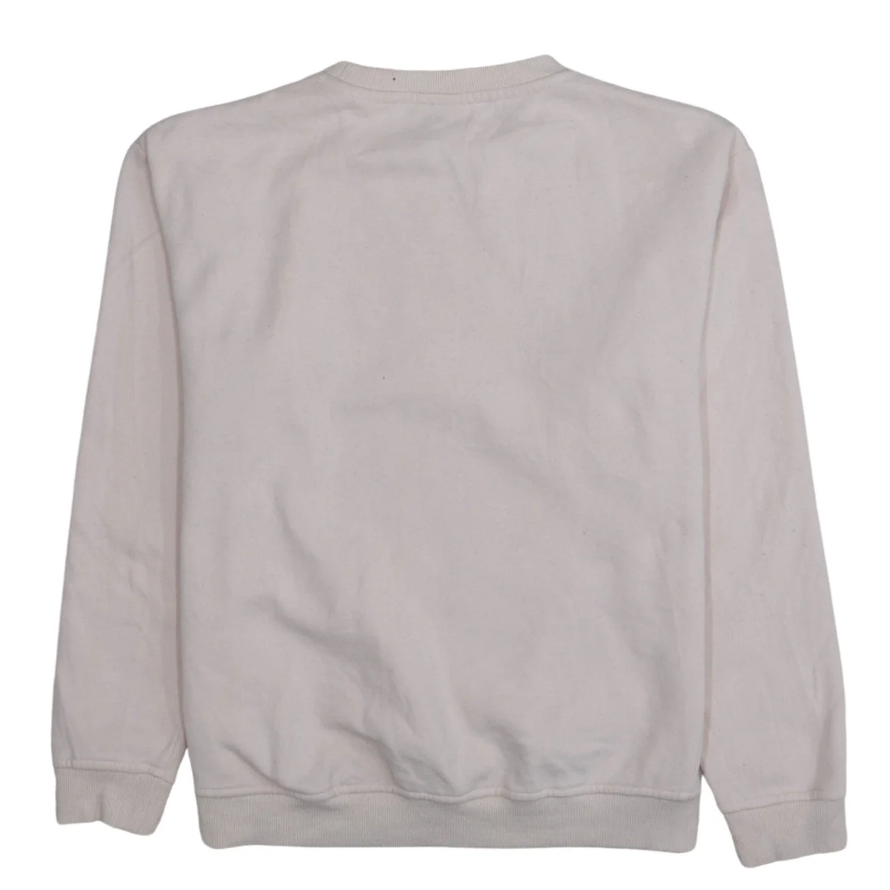 Ellesse Women Beige Crew Neck Pullover Sweatshirt UK 10 - Image 4