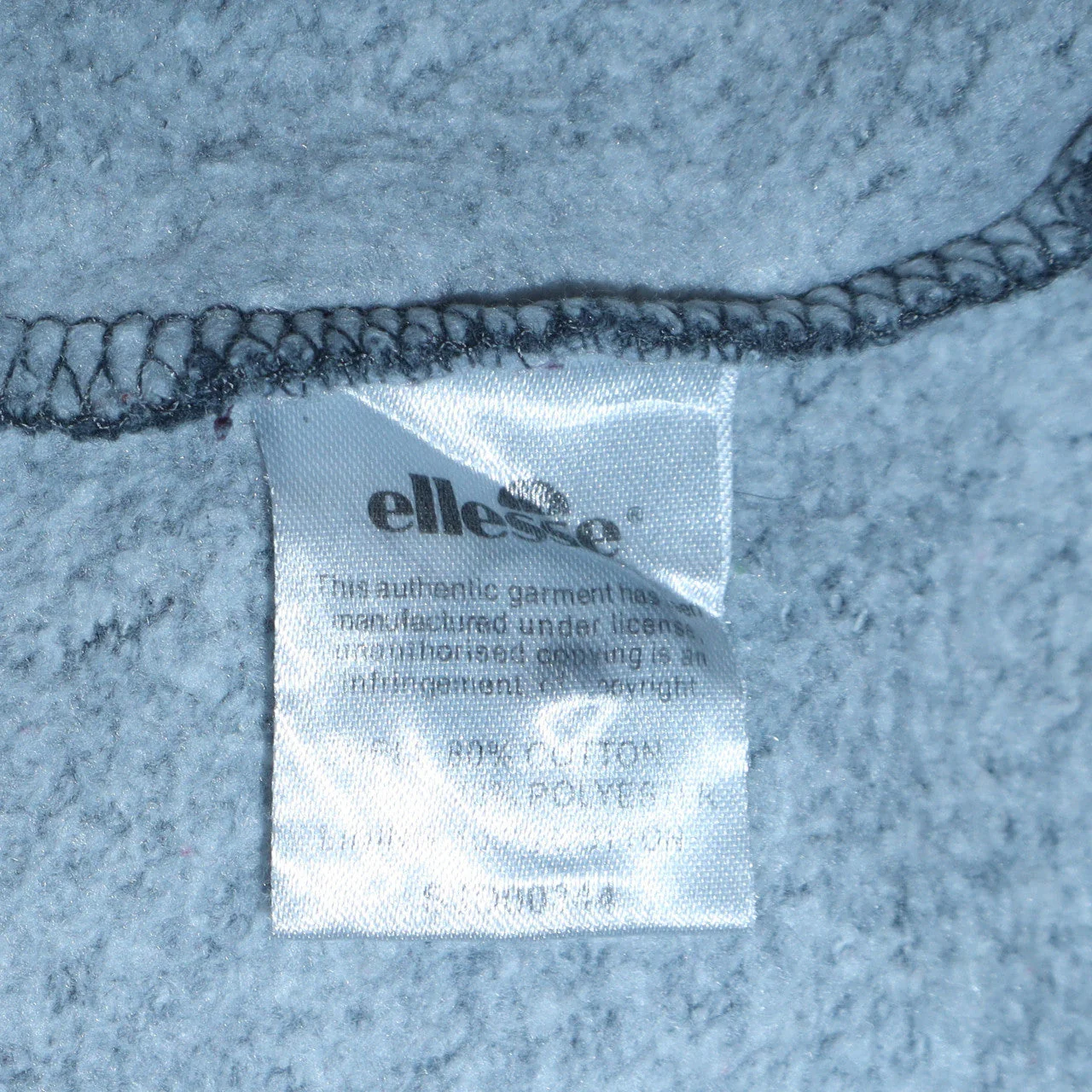 Ellesse Women Grey Button Hoodie Size 16 Cotton Blend Sportswear - Image 6