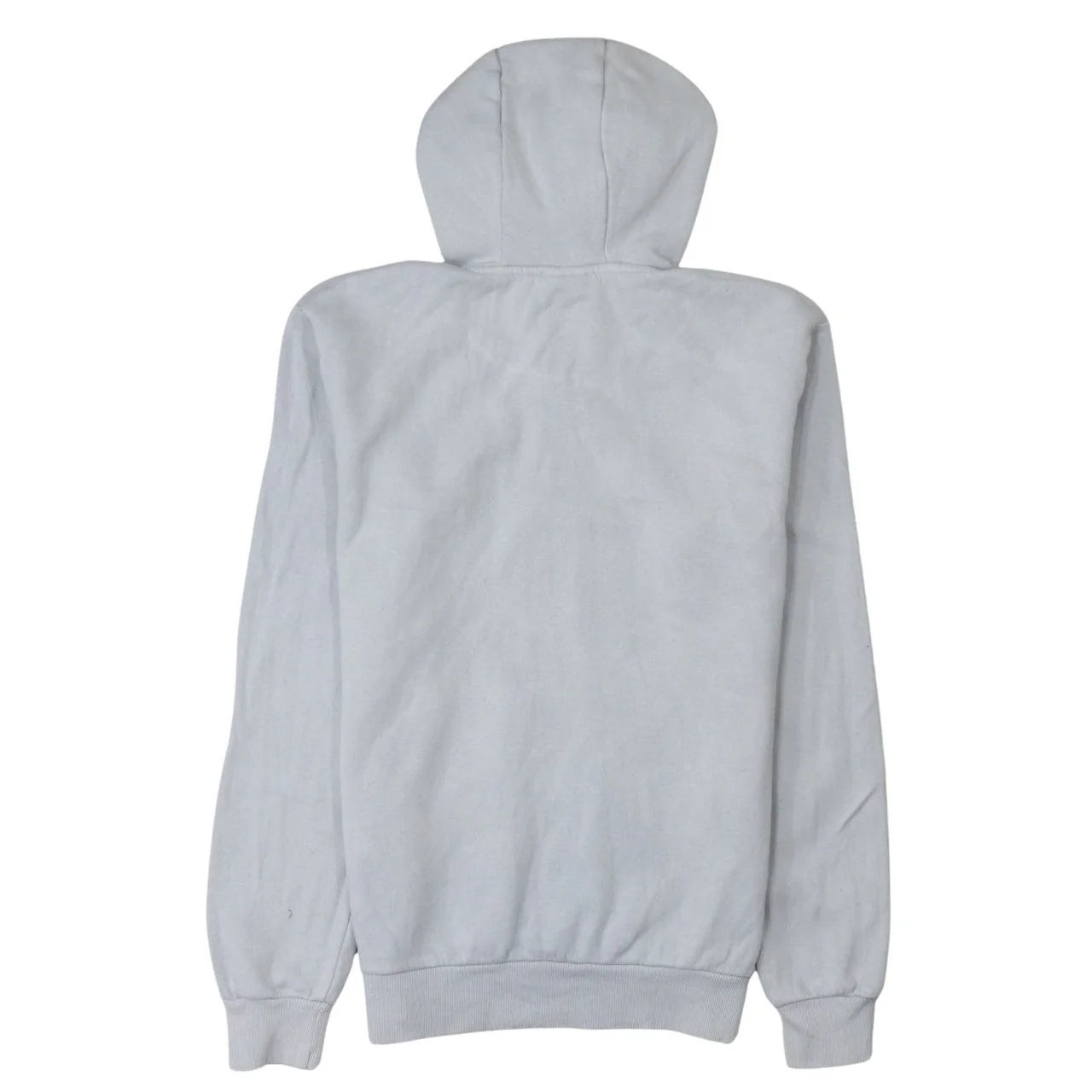 Ellesse Women Grey Pullover Hoodie UK 8 Cotton Blend Casual - Image 4