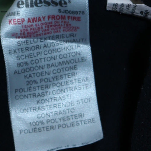Ellesse Women’s Black Jogger Trousers Size S Fleece Cotton Blend - Image 6