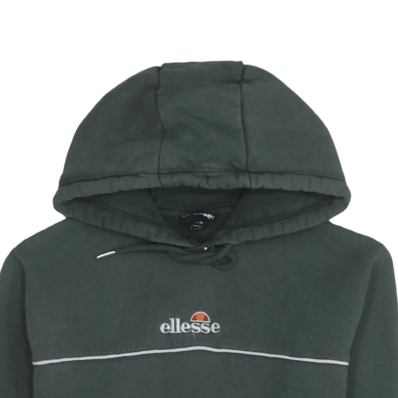 Ellesse Women’s Green Hooded Pullover Sweatshirt UK M - Image 7