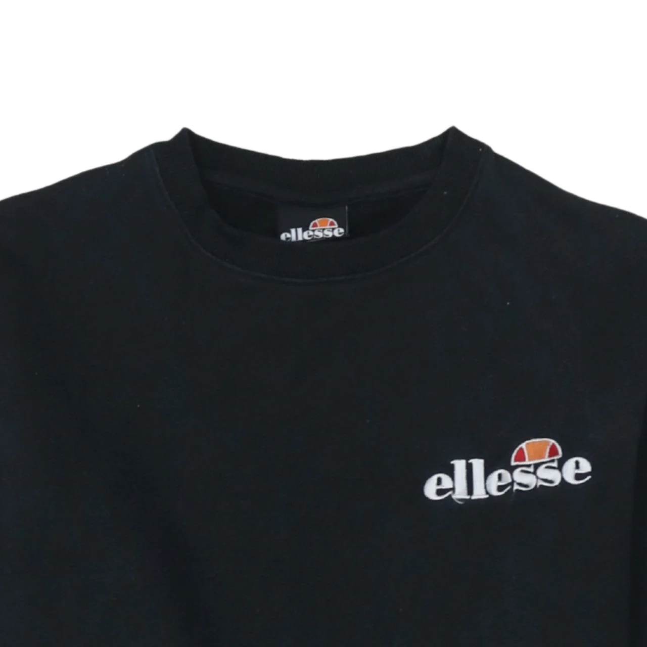 Ellesse Womens Black Cotton Blend Crew Neck Sweatshirt UK 12 - Image 8