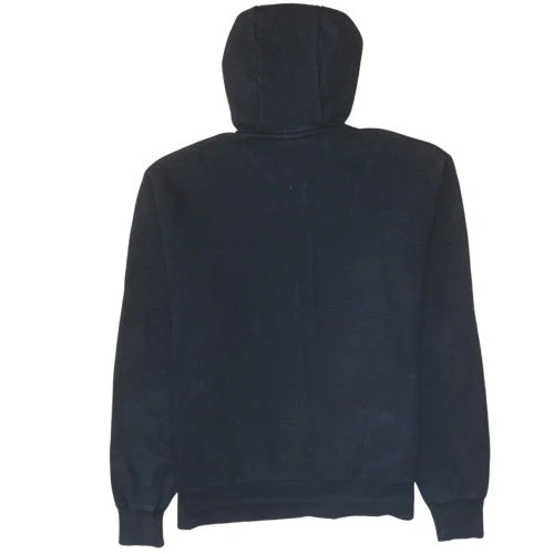 Ellesse Womens Black Full Zip Hoodie UK 8 Cotton Blend Casual - Image 4
