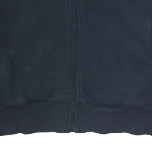 Ellesse Womens Black Full Zip Hoodie UK 8 Cotton Blend Casual - Image 7
