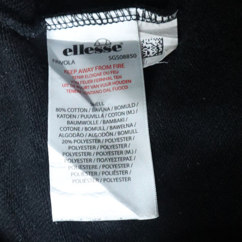 Ellesse Womens Black UK 8 Jogger Sweatpants Cotton Blend Casual - Image 6