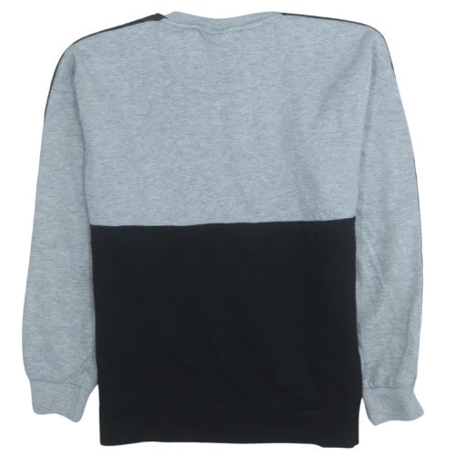 Ellesse Womens Grey Colourblock Pullover Sweatshirt S - Image 4
