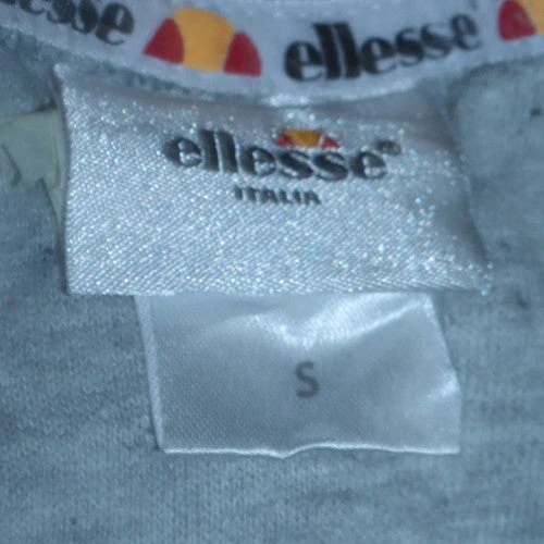 Ellesse Womens Grey Colourblock Pullover Sweatshirt S - Image 5