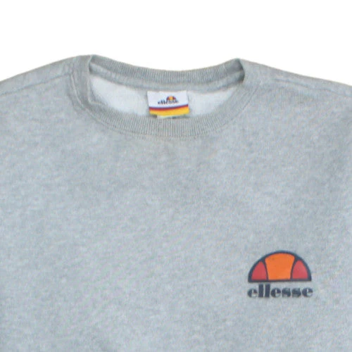 Ellesse Women's Grey Cotton Blend Pullover Sweatshirt Size S - Image 7